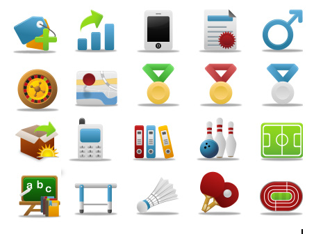 Pretty Office Icon Set Part 7