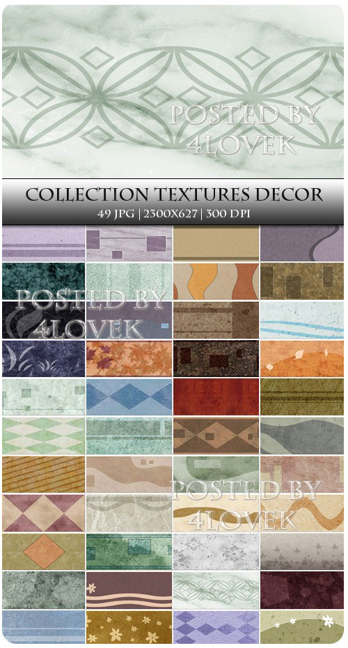Collection Textures Decor