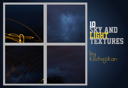 �������� - 10 Large Sky and Light Textures