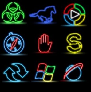 ����� ������ Neon Icons