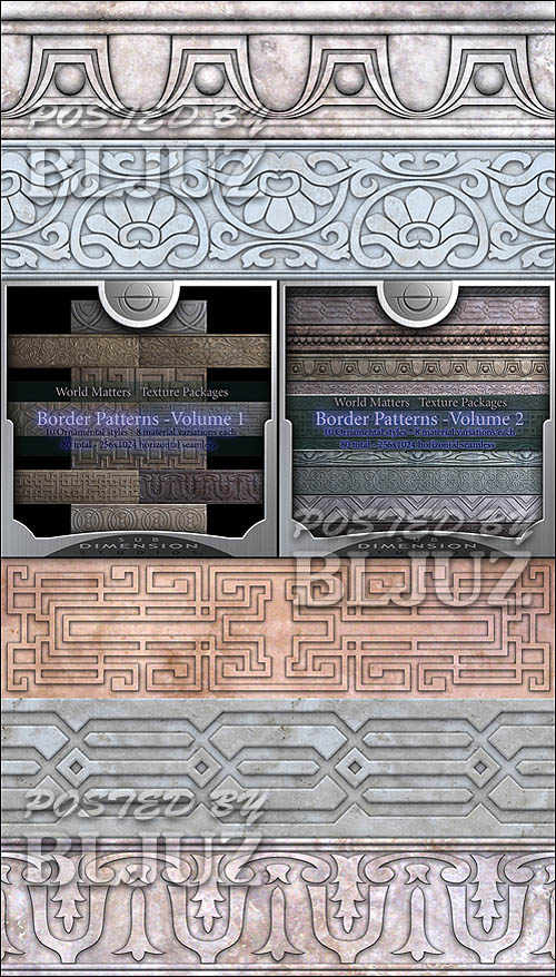 World Matters Borders Pattern vol 1-2
