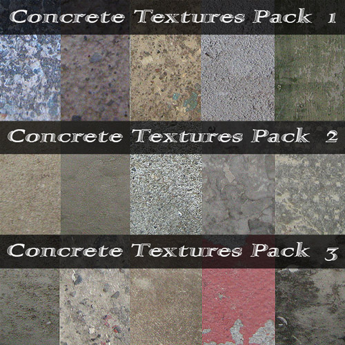 Concrete Textures Pack - �������� ��������