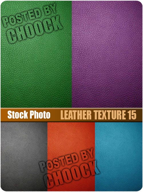 Stock Photo: Leather texture 15 
