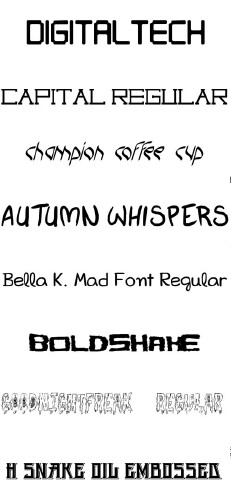 100+ свежих шрифтов 100+ свежих шрифтов