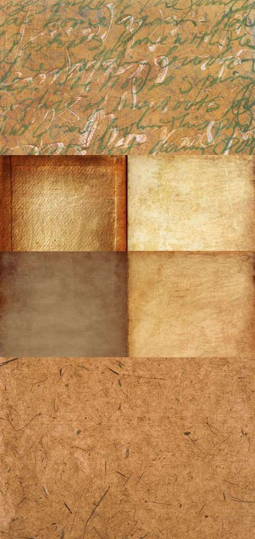Old paper texture set # 1