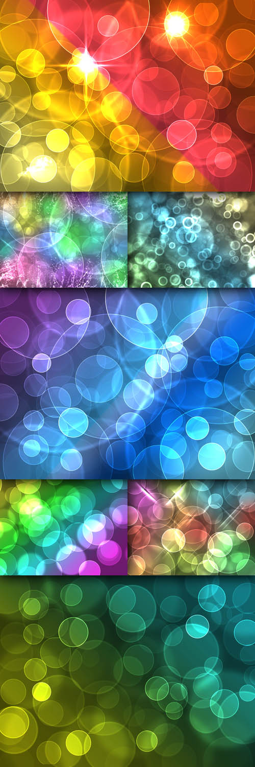 A set of shiny texture