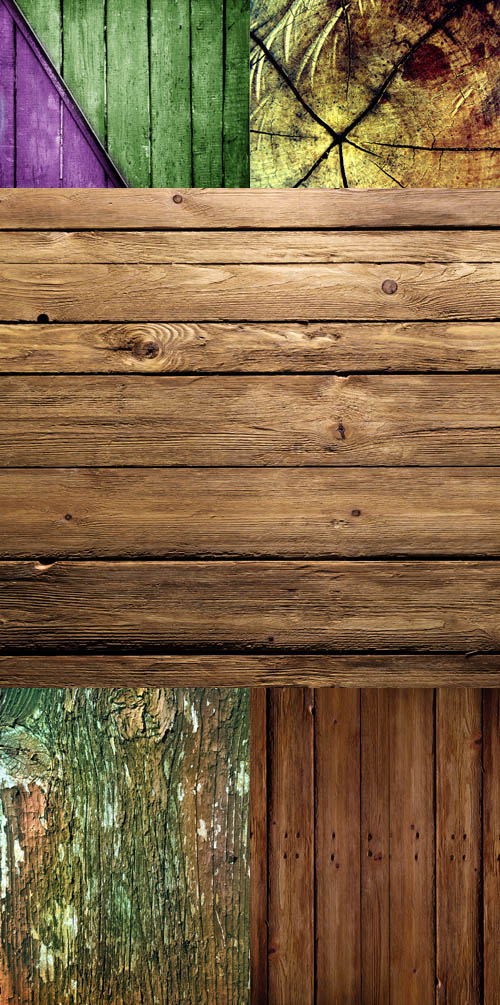 A set of wooden texture # 17