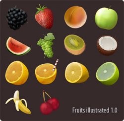 Fruits Illustrated. ������