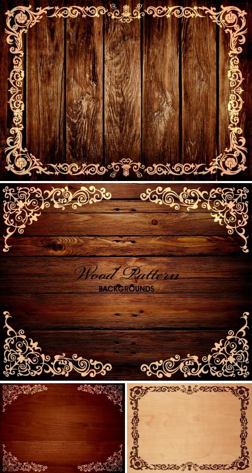 Wood Pattern Backgrounds - ������, ����, ���