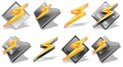 Alternative WINAMP Icons. ������ � ������� PNG, ICO.