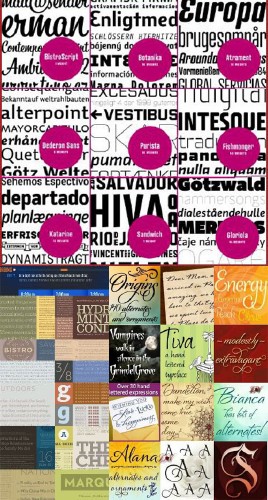 �ollection of fonts