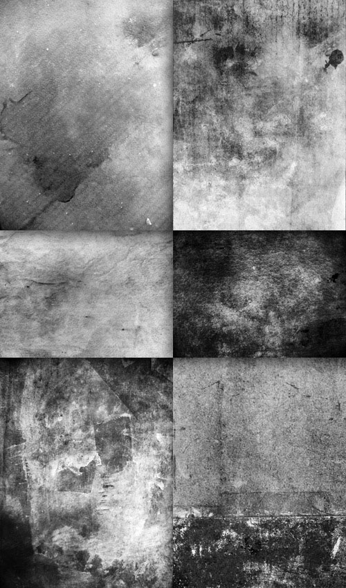 Black and white textures