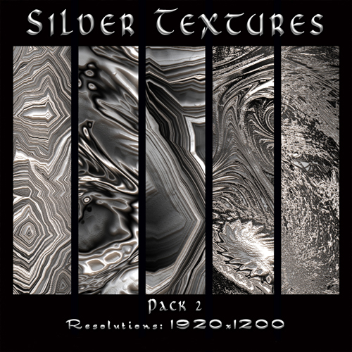 Silver Textures Pack 2