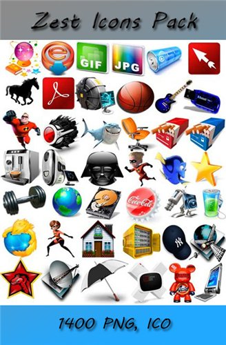 Zest Icons Pack