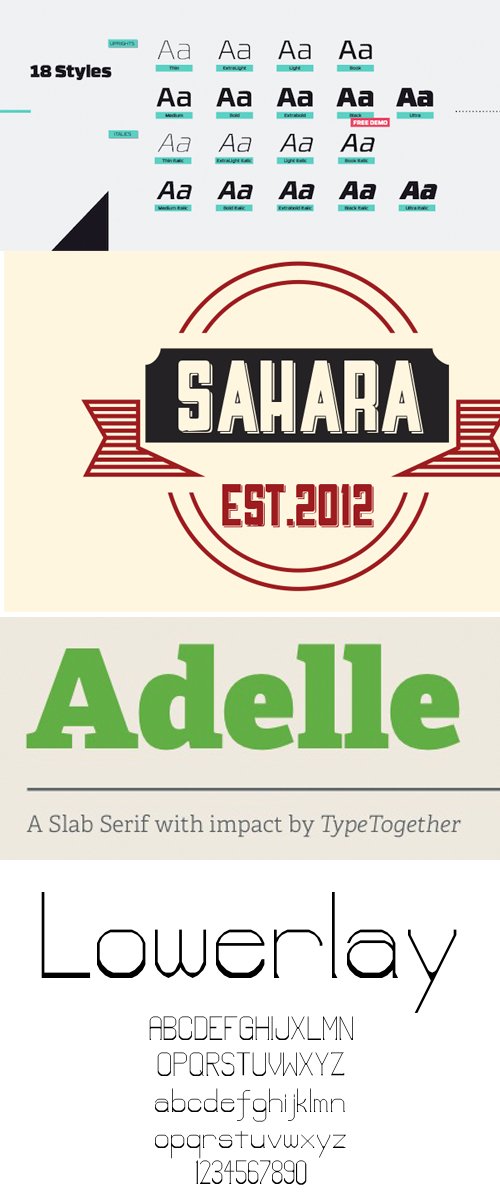 89 Fonts Pack