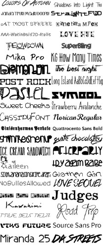 Font Collection 2012 Font Collection 2012