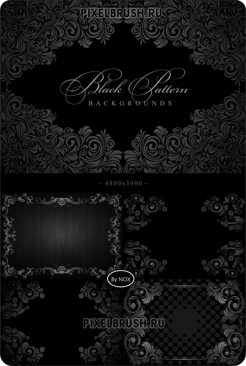 Black Pattern Backgrounds - �����, ������ ���