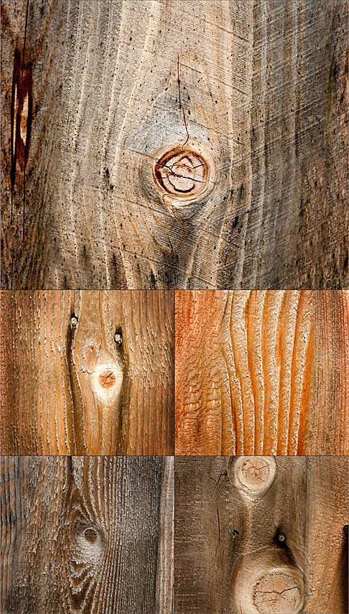 Wood grain textures