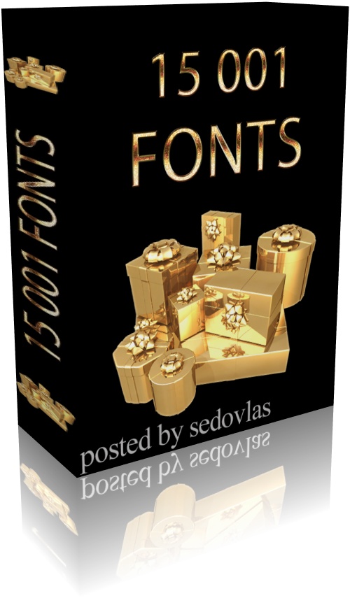 ������ - 15 001 fonts