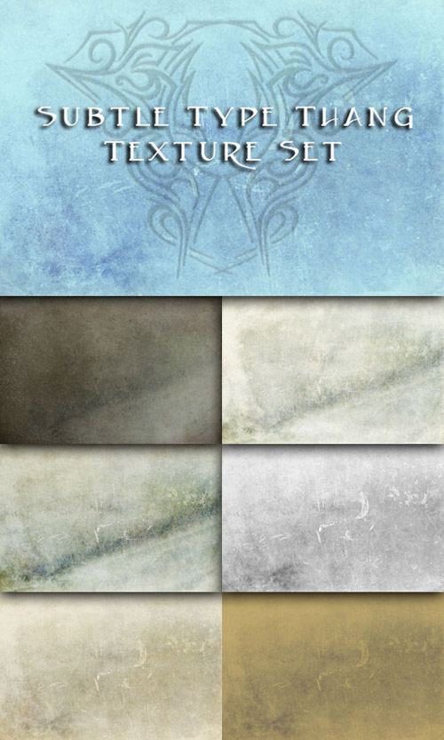 Subtle Type Thang Texture Set