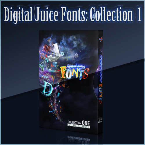 Digital Juice Fonts: Collection One