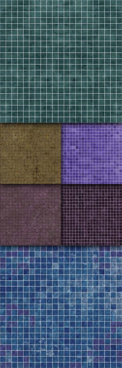 Mosaic set of textures