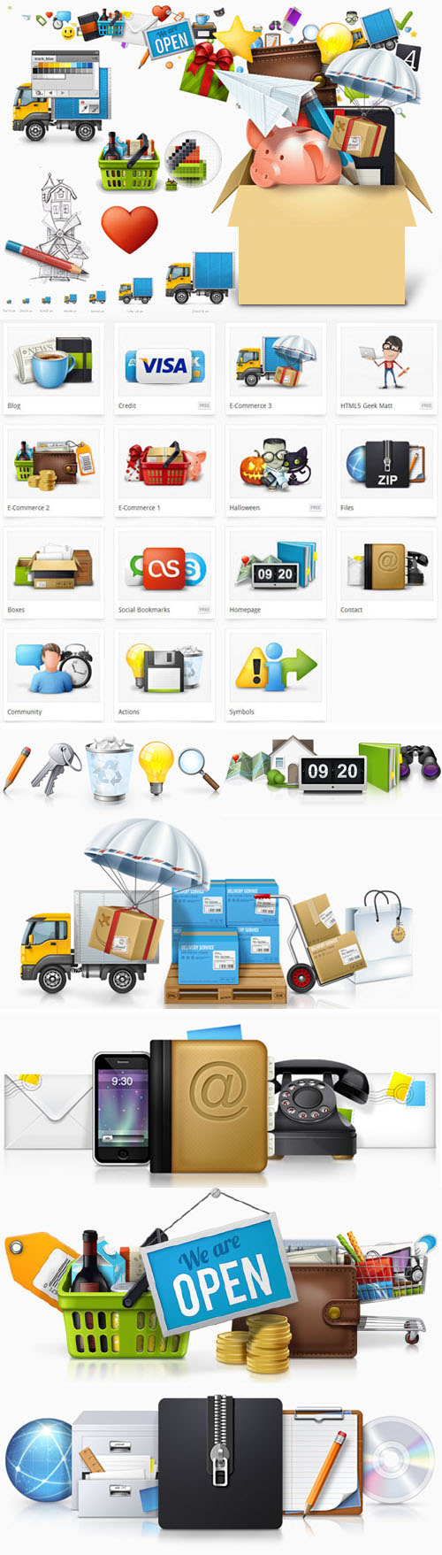 YooTheme Icons - Full Collection