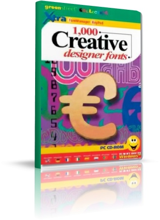 1000 Creative designer fonts.