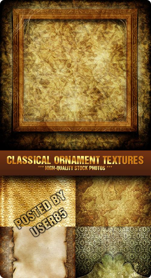 Stock Photo - Classical Ornament Textures
