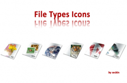 File Types Icons. ������ � ������� PNG