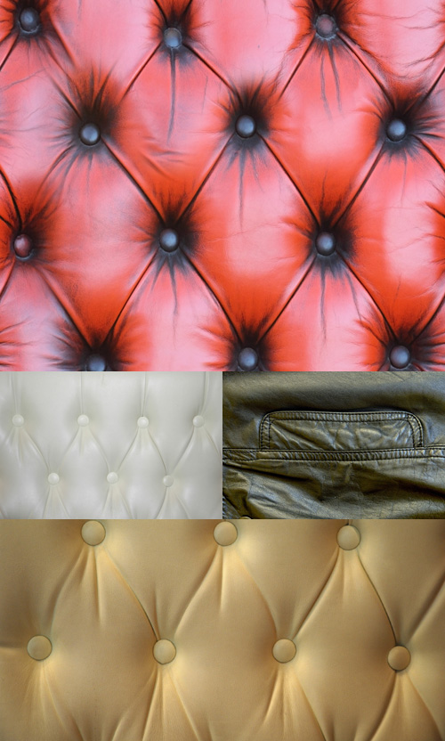 A set of textures leather