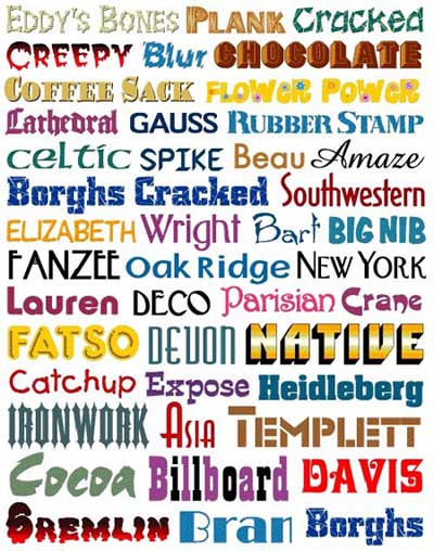 9480 Fonts Collection Pack