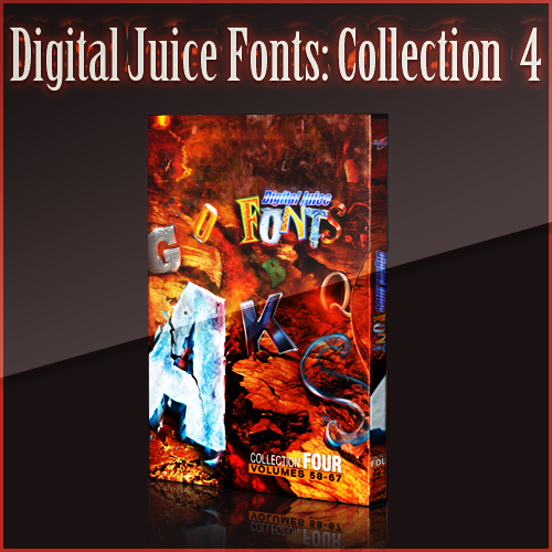 Digital Juice Fonts: Collection Four