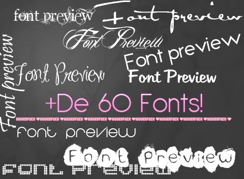 64 Fonts Pack