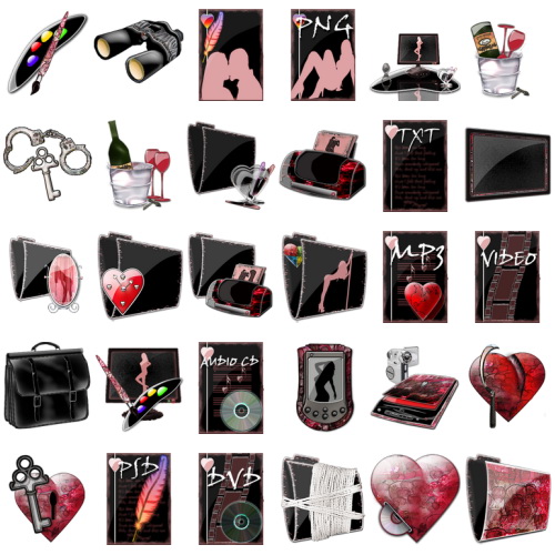Shut Up And Kiss Me Icons