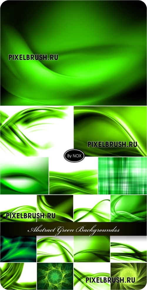 Abstract Green Backgrounds