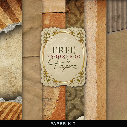 Textures - Old Paper Kit #1