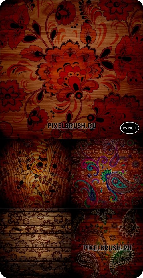 Pattern Wood Textures - ������, �����