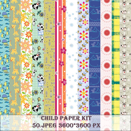 �������� �  Child paper kit