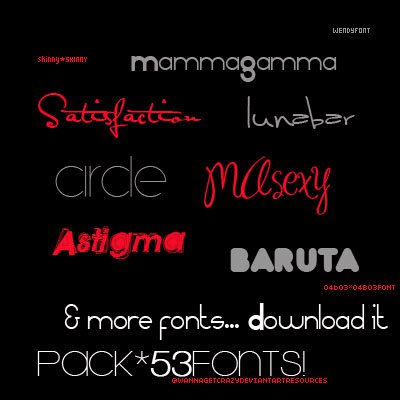 53 Fonts For Designers