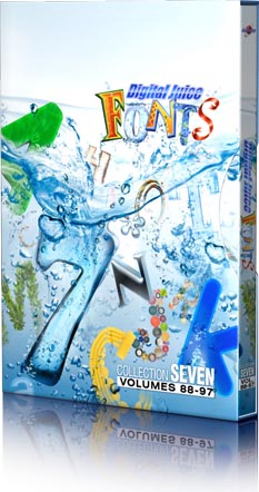 Digital Juice (DigitalJuice) Fonts Collection 7