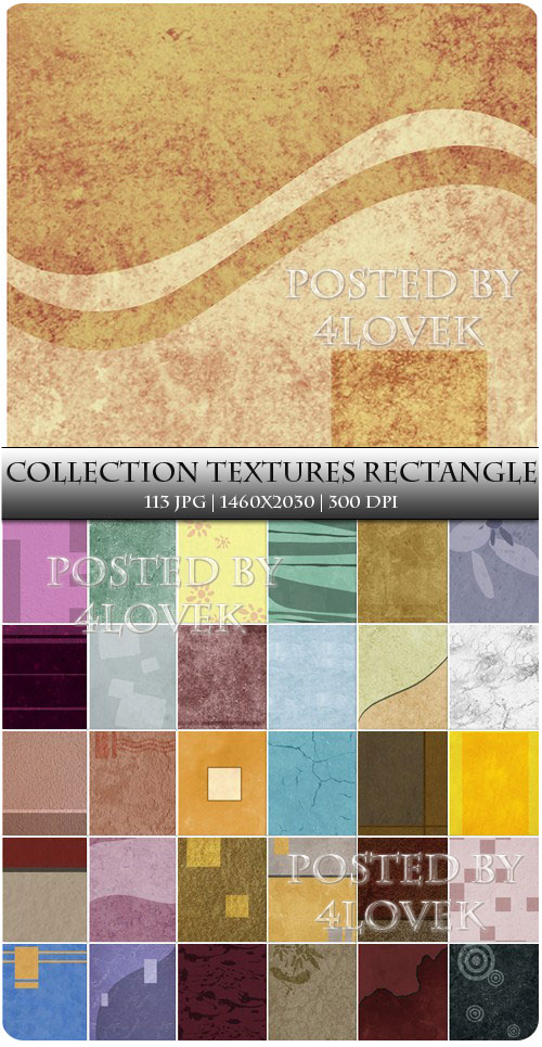 Collection Textures Rectangle