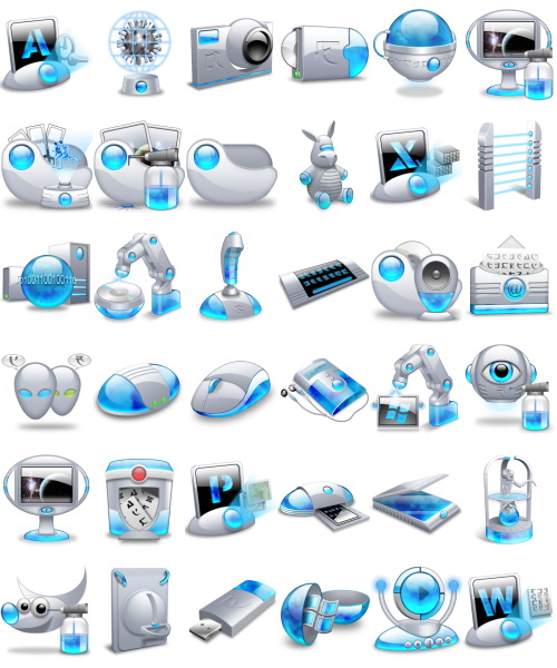 Alien Aqua Icon