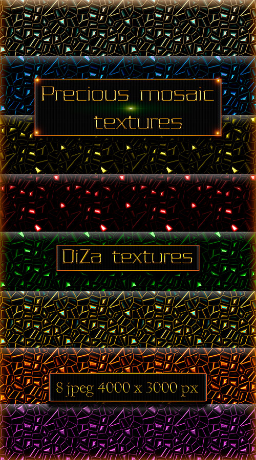 Precious mosaic textures