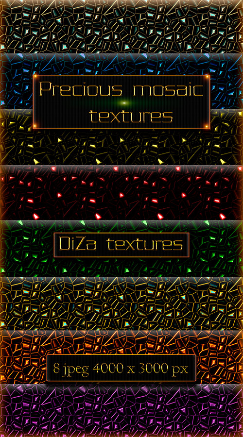 Precious mosaic textures