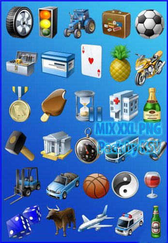 Mix XXL PNG Pack by KSV