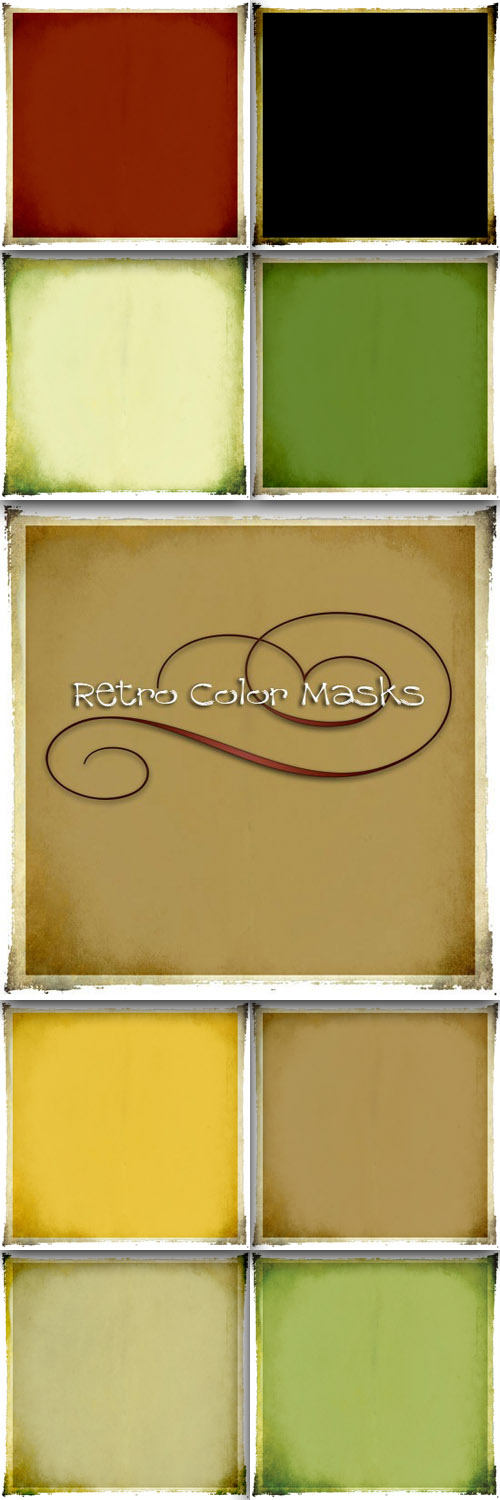 Retro Color Masks Set