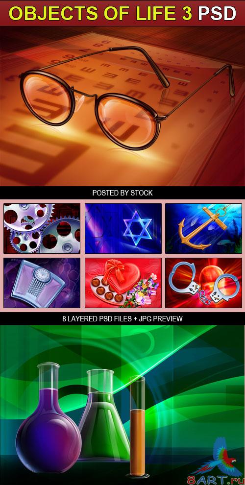 PSD Source - Objects of life 3