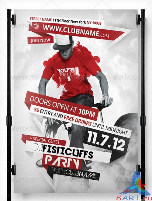 GraphicRiver Stunt Junkie Flyer Template