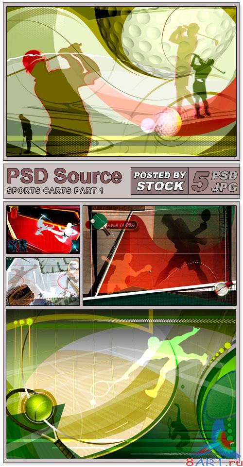 PSD Source - Sports carts (PART 1)